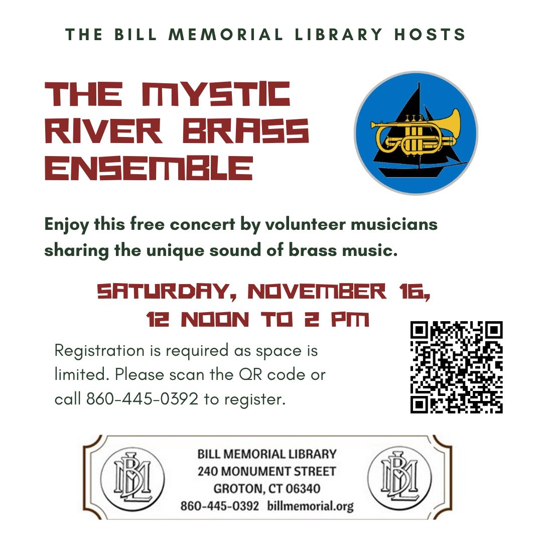 2024 Concert: Mystic River Brass Ensemble - BILL MEMORIAL LIBRARY